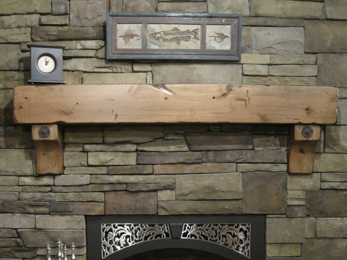 Fireplace Mantel | Custom Made For Any Fireplace or WallIguana Art u0026 Design